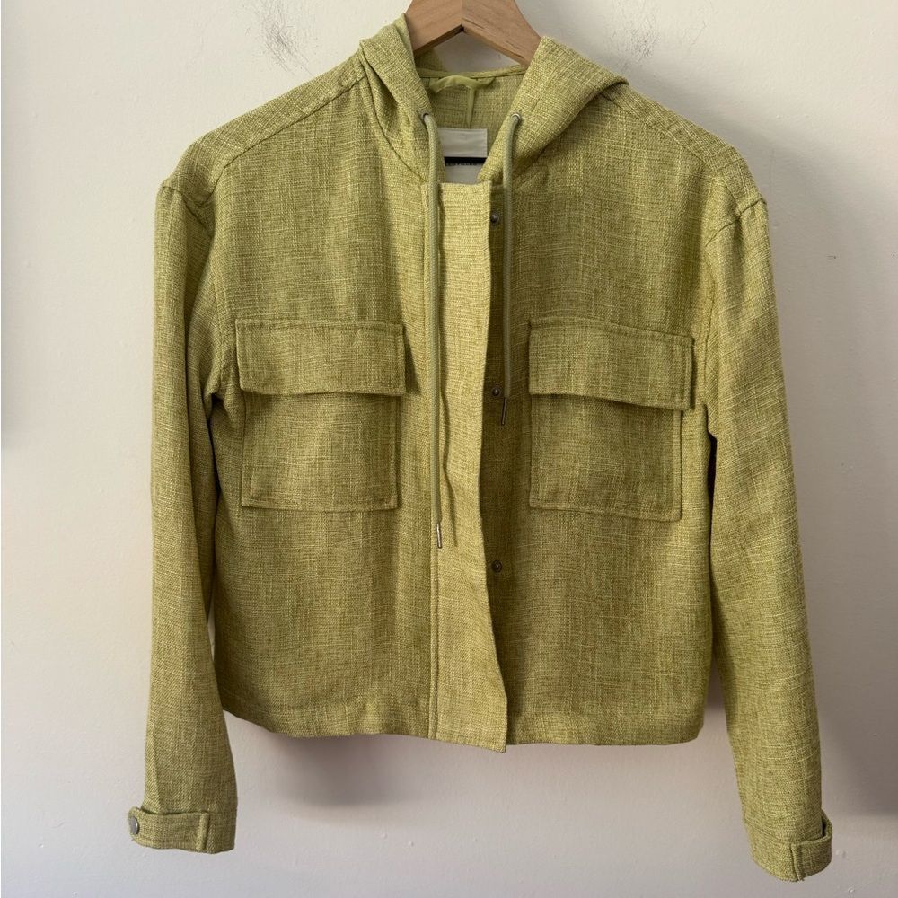 Avec Les Filles Tweed Utility Jacket XS